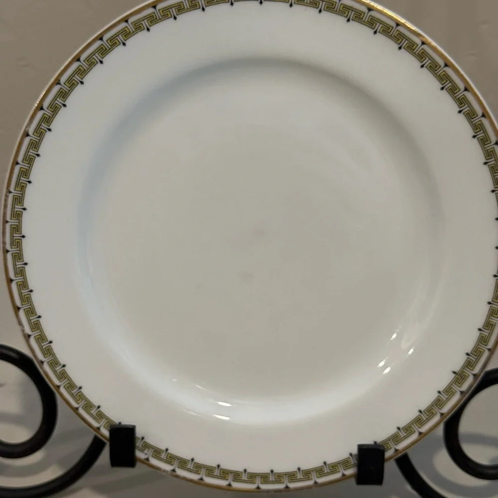 Haviland‎ Albany 7.5” Plate(s) - Schleiger 107A Greek Key Set Of 5